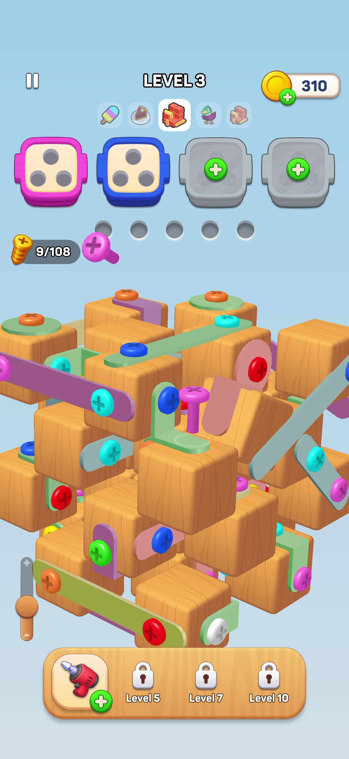 Screwdom — Gameplay