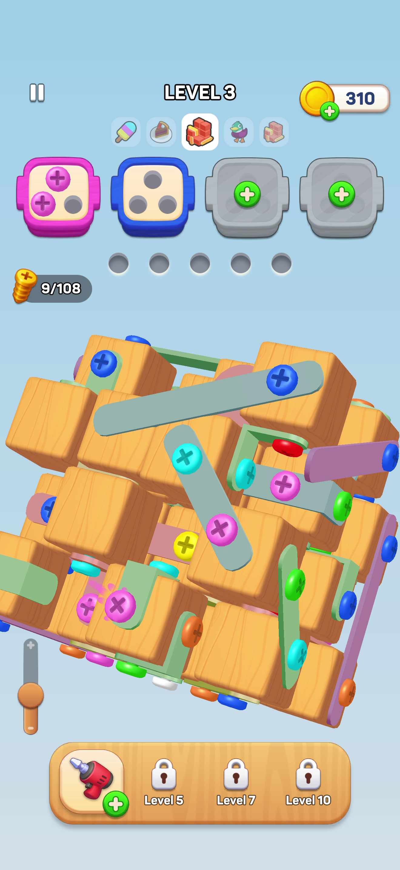 Screwdom — Gameplay