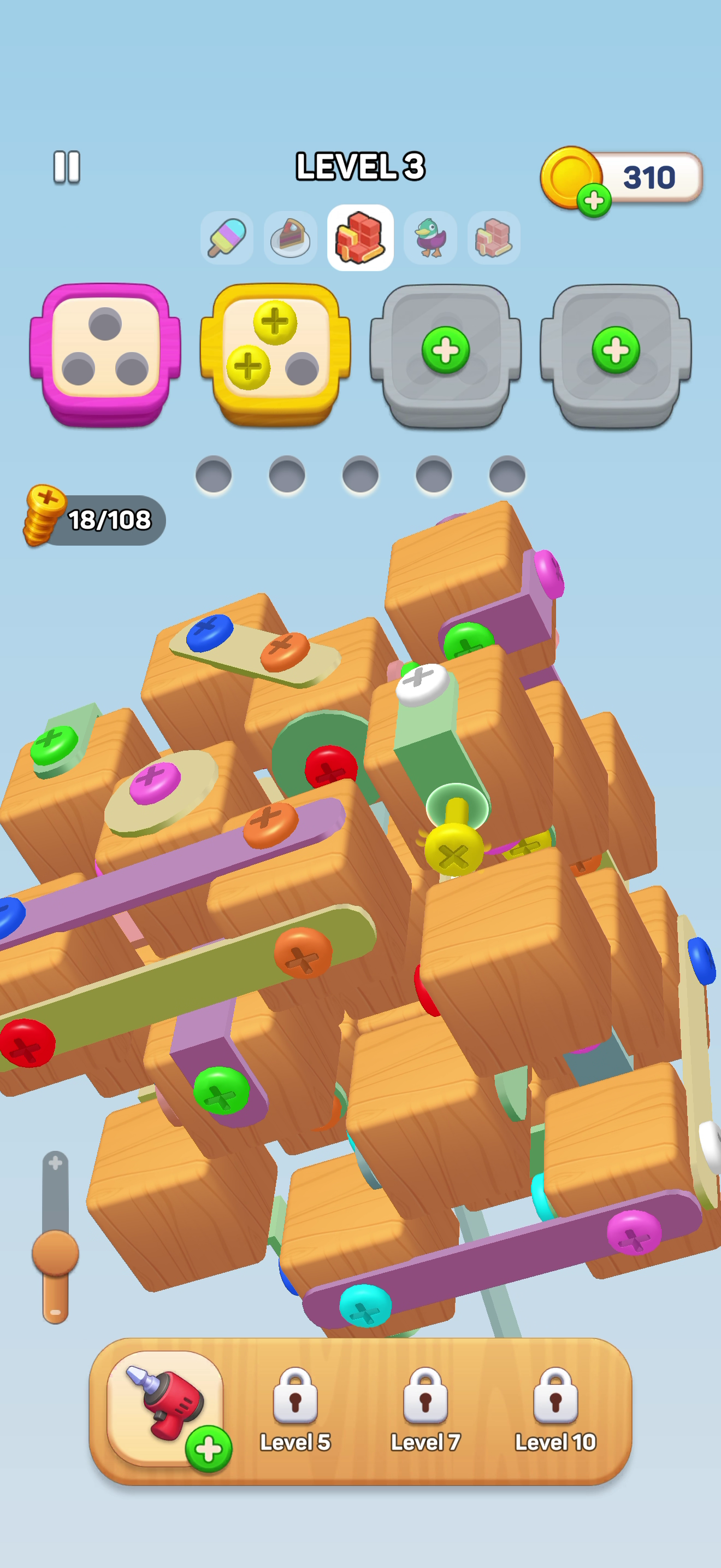 Screwdom — Gameplay