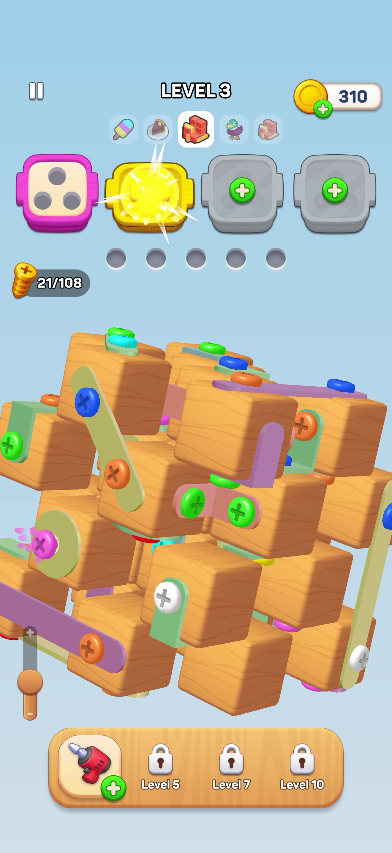 Screwdom — Gameplay