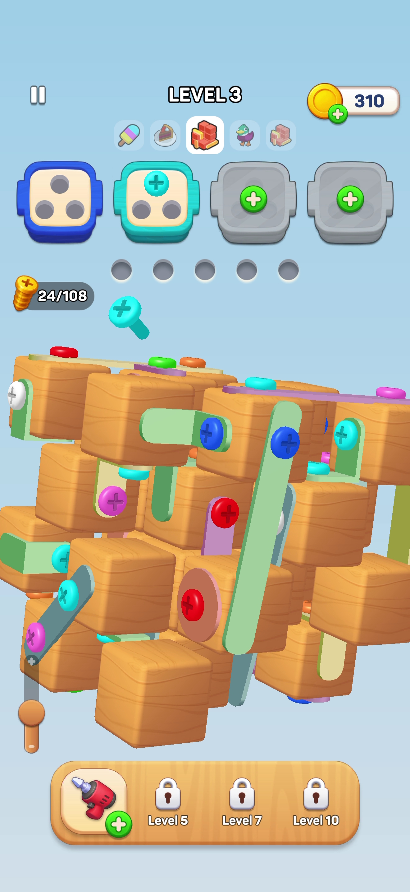 Screwdom — Gameplay