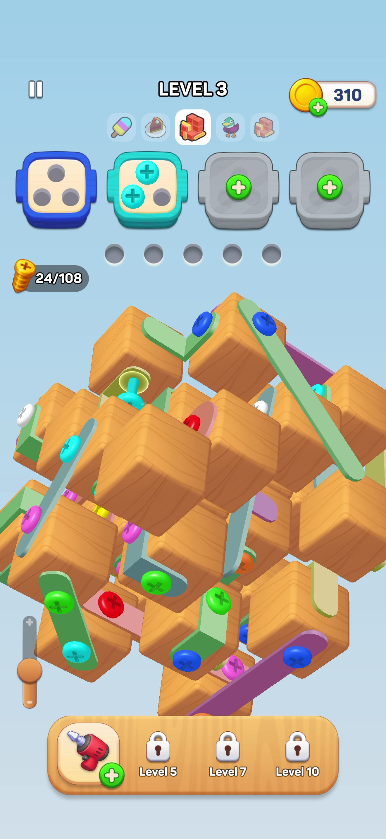 Screwdom — Gameplay