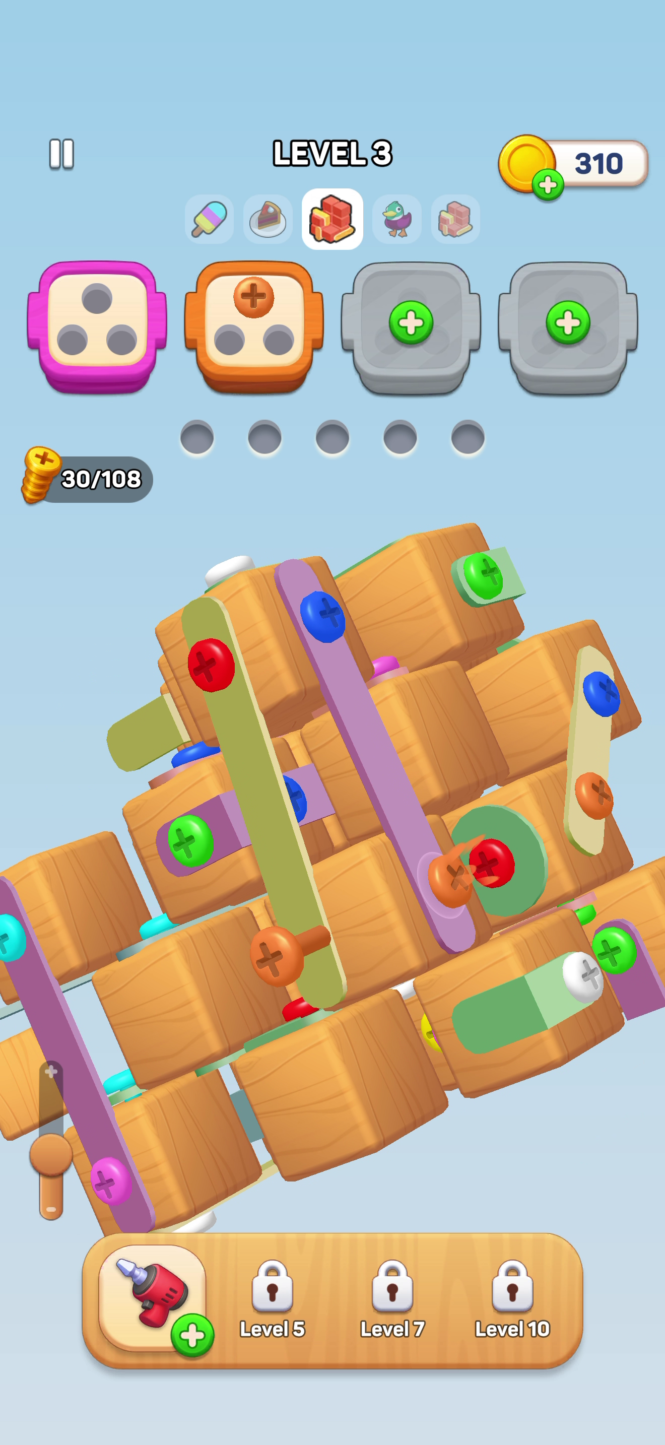 Screwdom — Gameplay