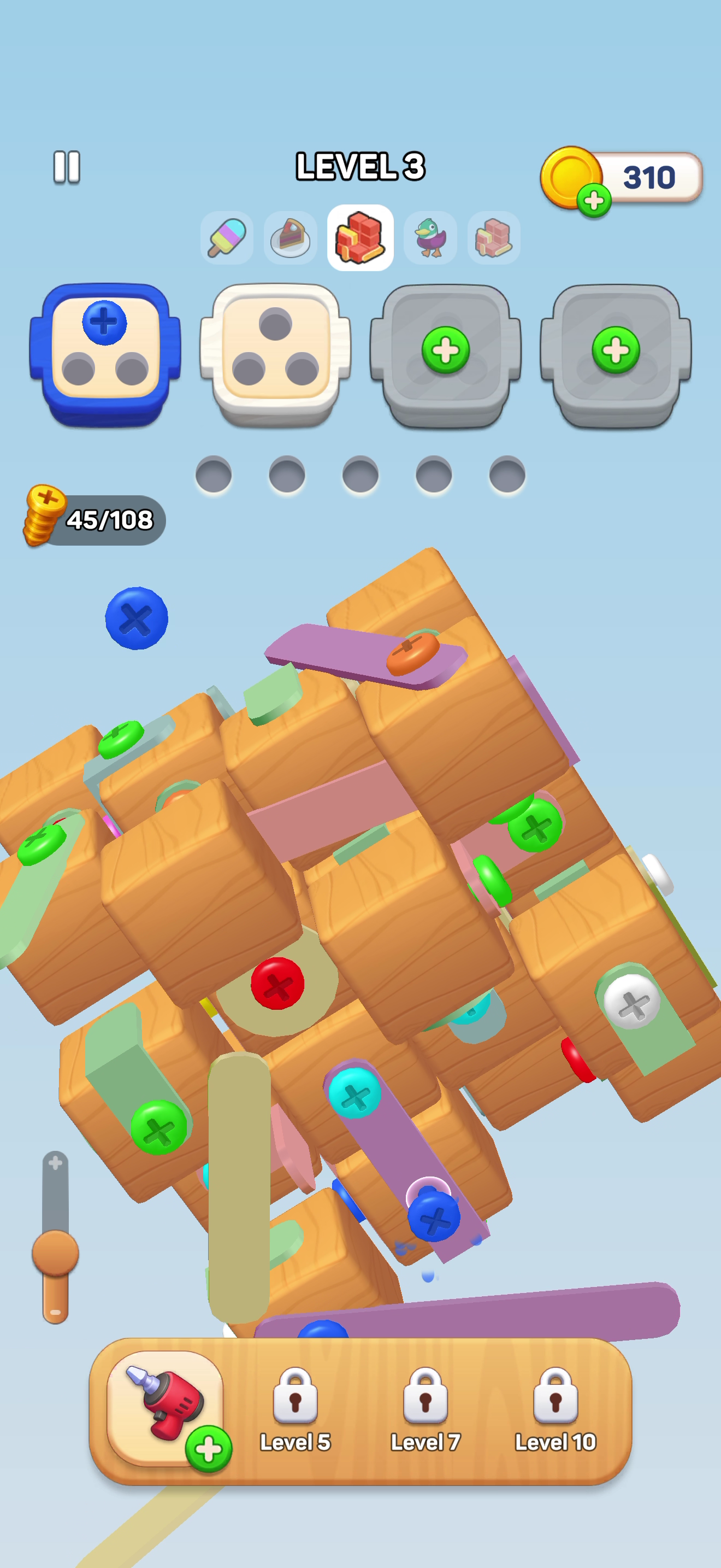 Screwdom — Gameplay