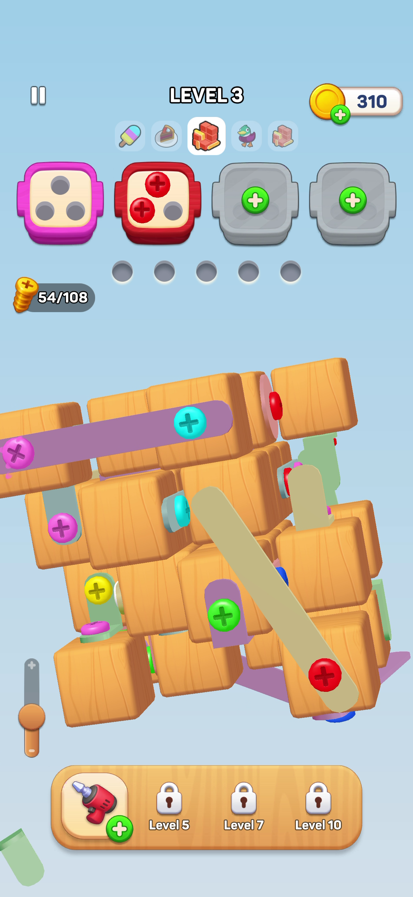 Screwdom — Gameplay