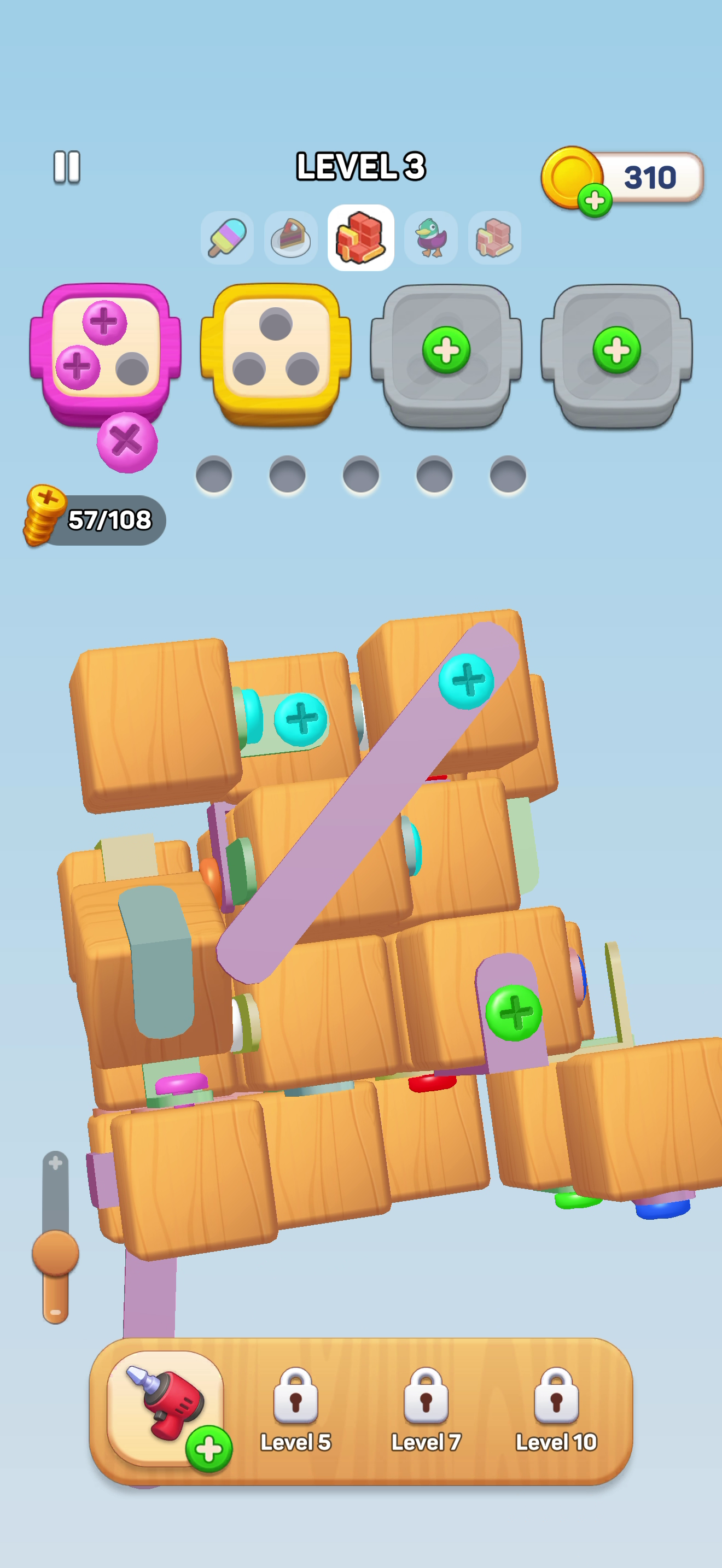 Screwdom — Gameplay