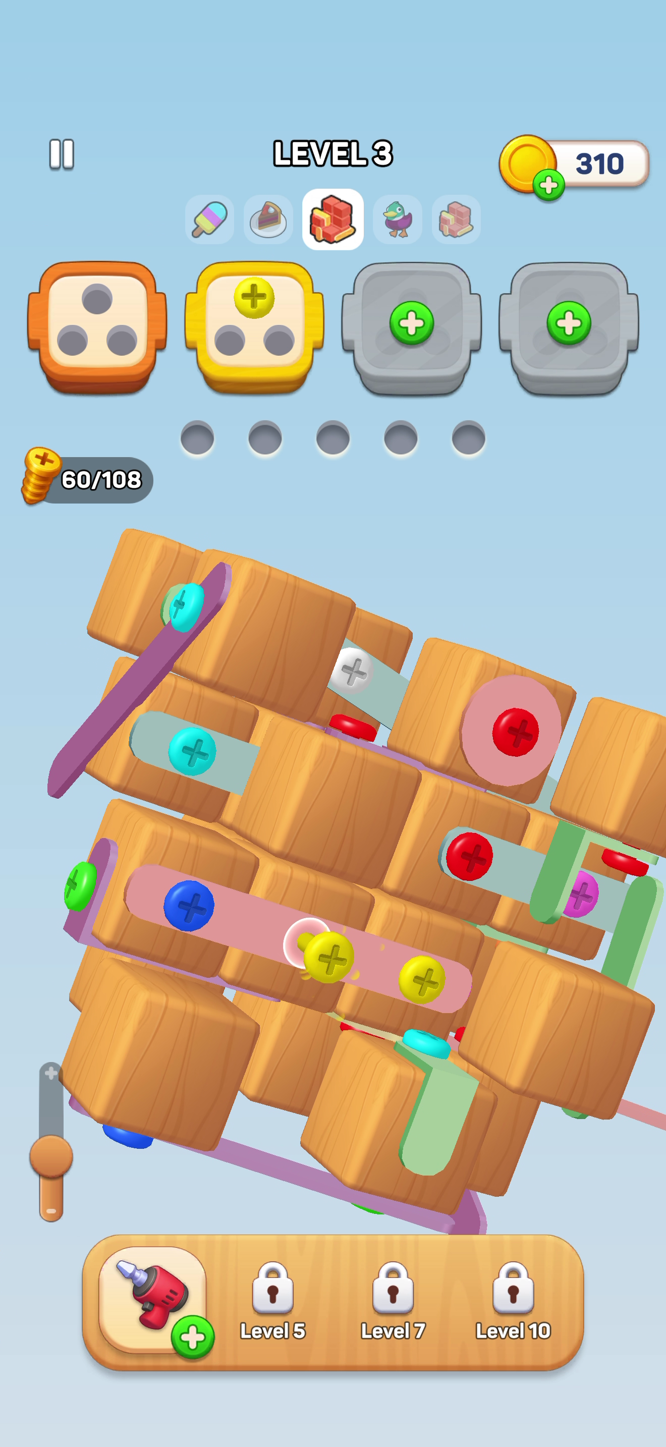 Screwdom — Gameplay