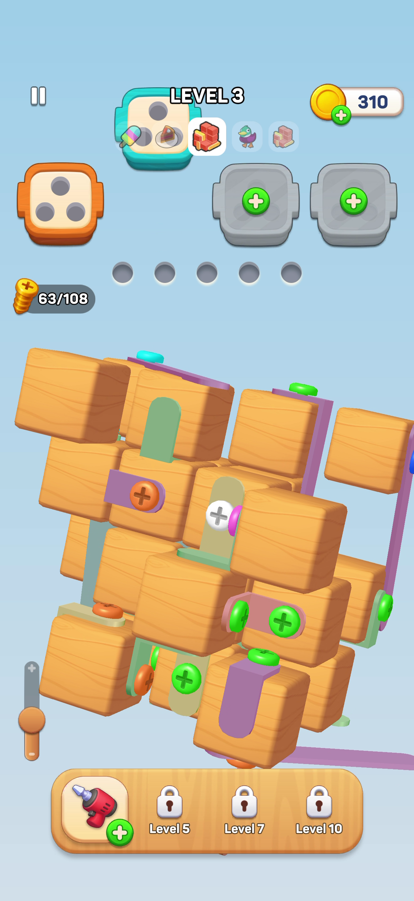 Screwdom — Gameplay