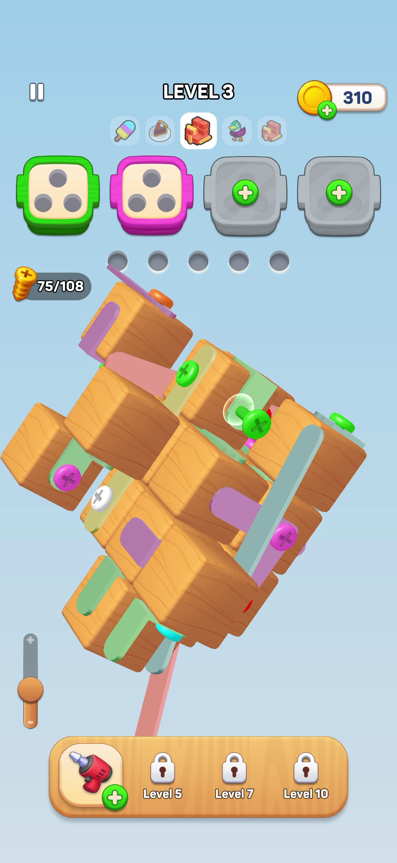 Screwdom — Gameplay