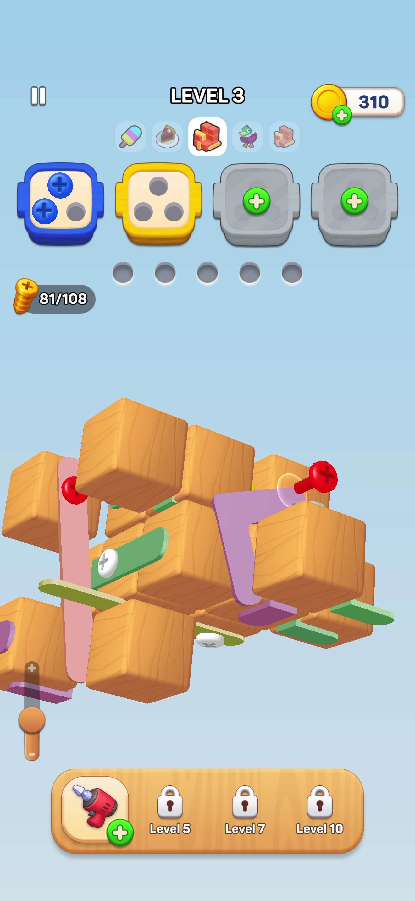 Screwdom — Gameplay