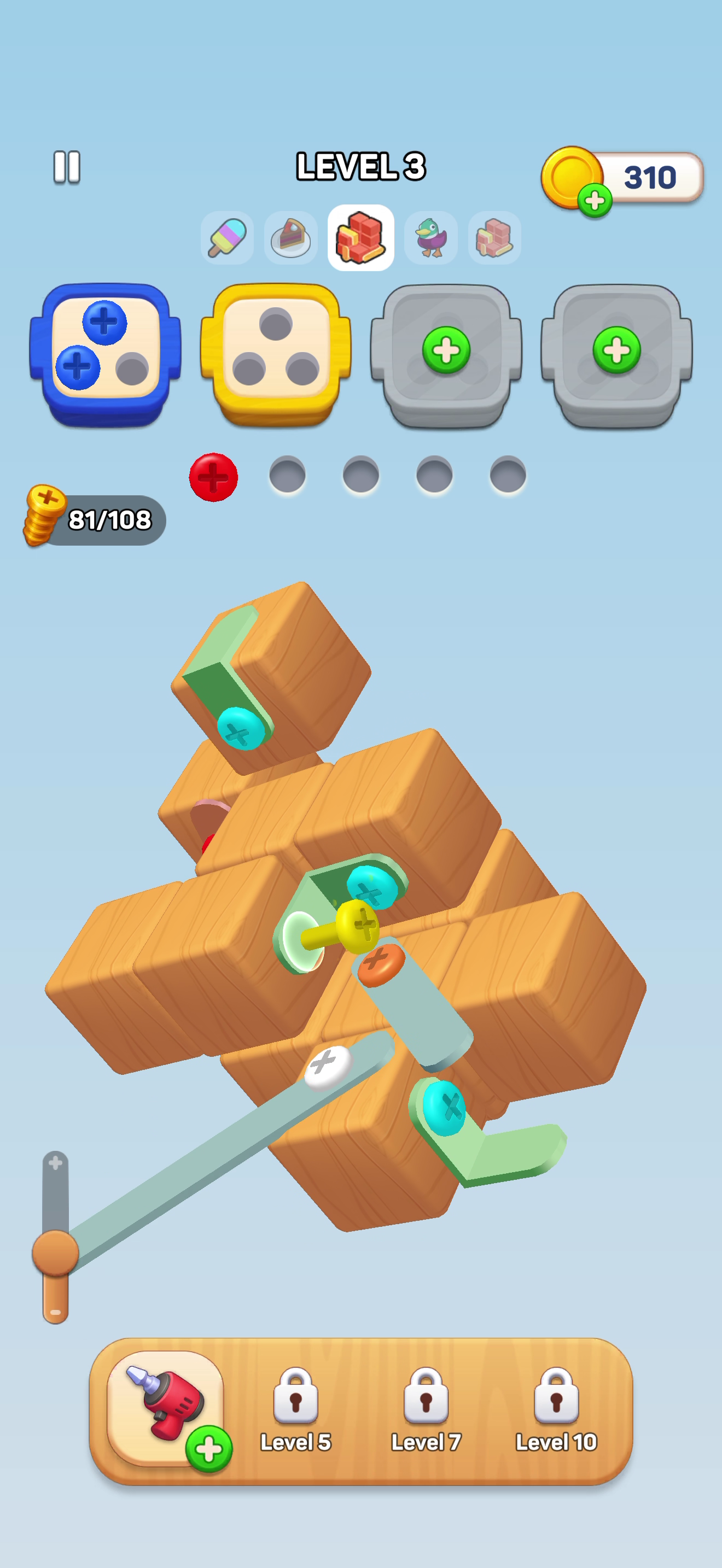 Screwdom — Gameplay