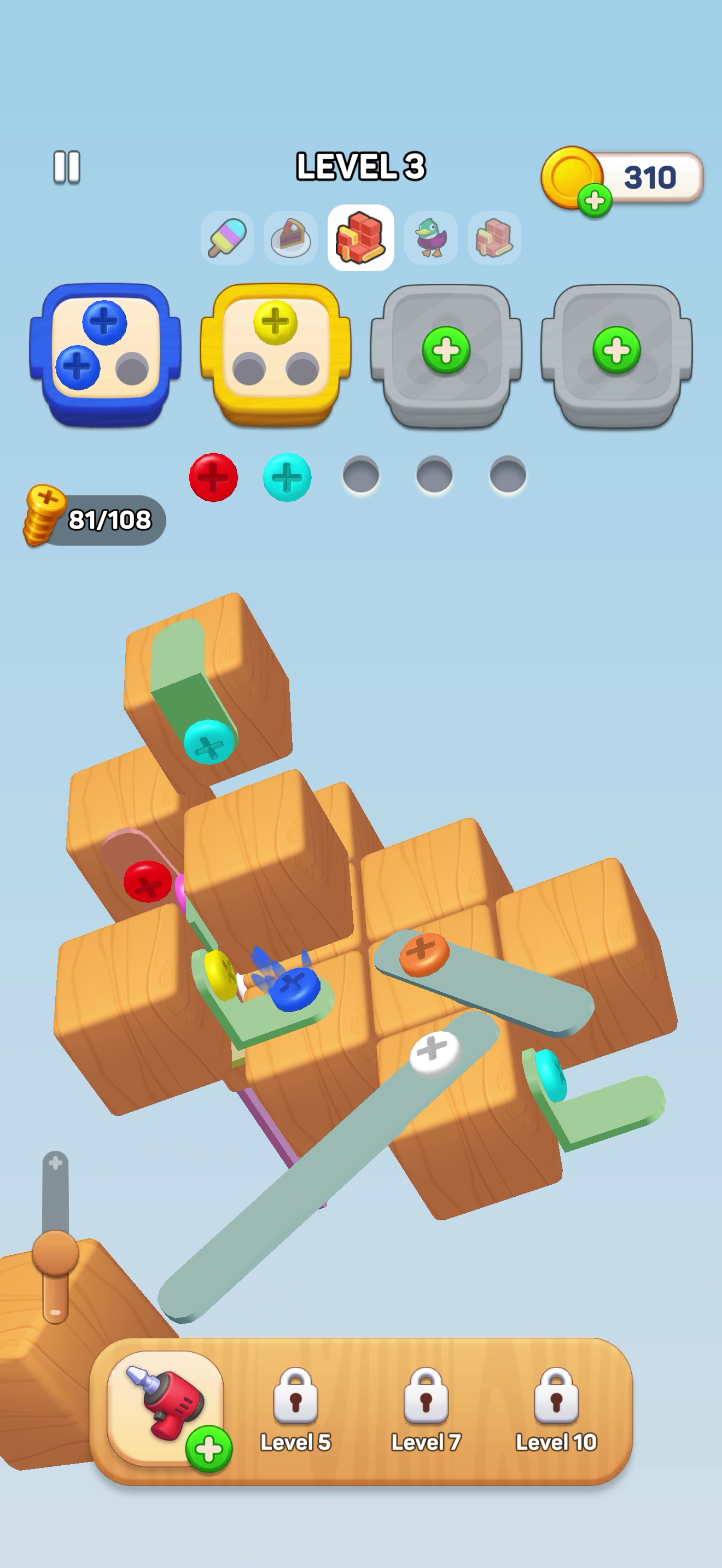 Screwdom — Gameplay