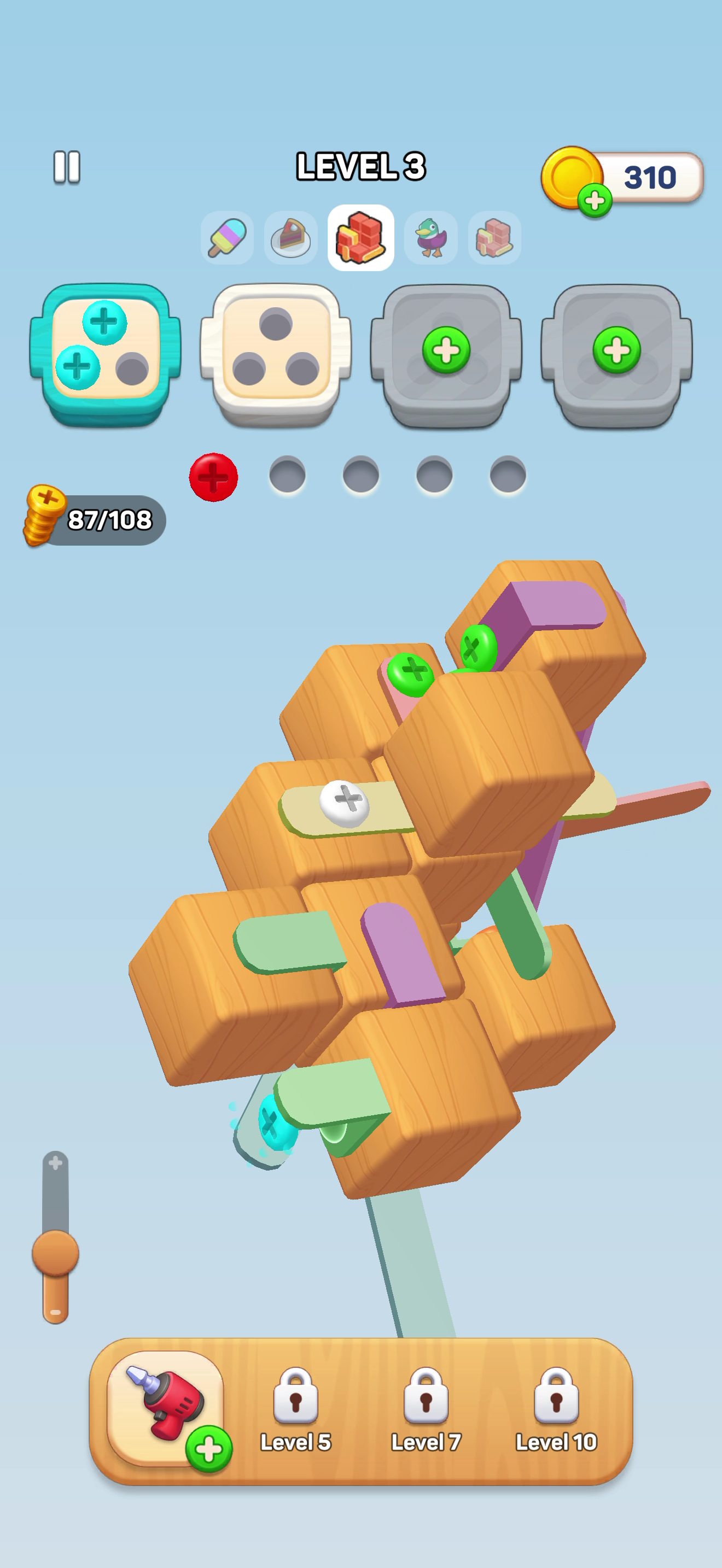 Screwdom — Gameplay