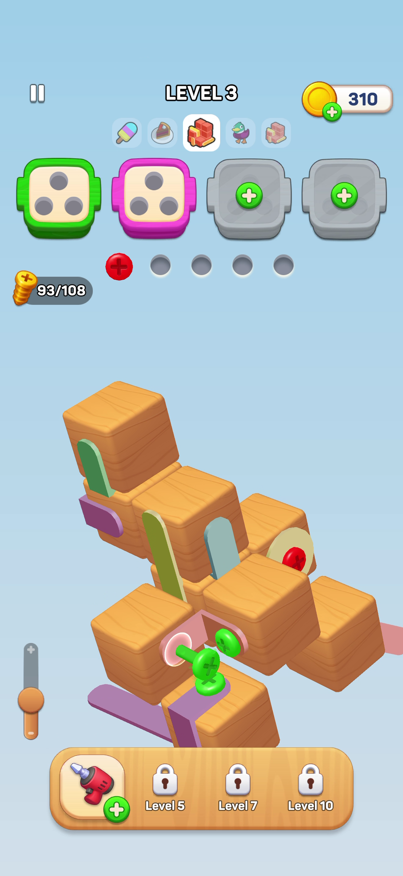 Screwdom — Gameplay