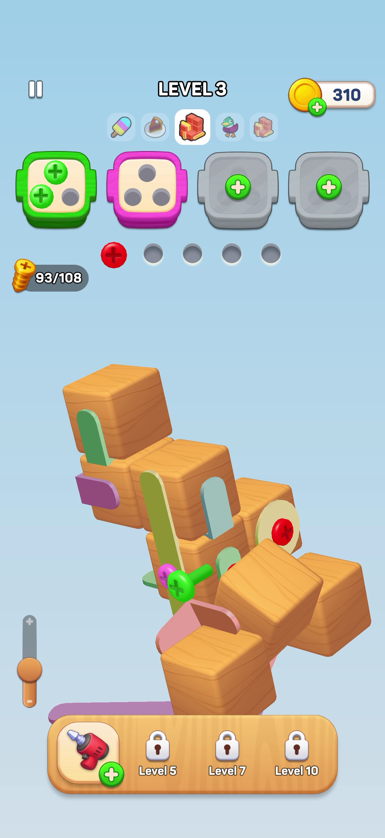Screwdom — Gameplay
