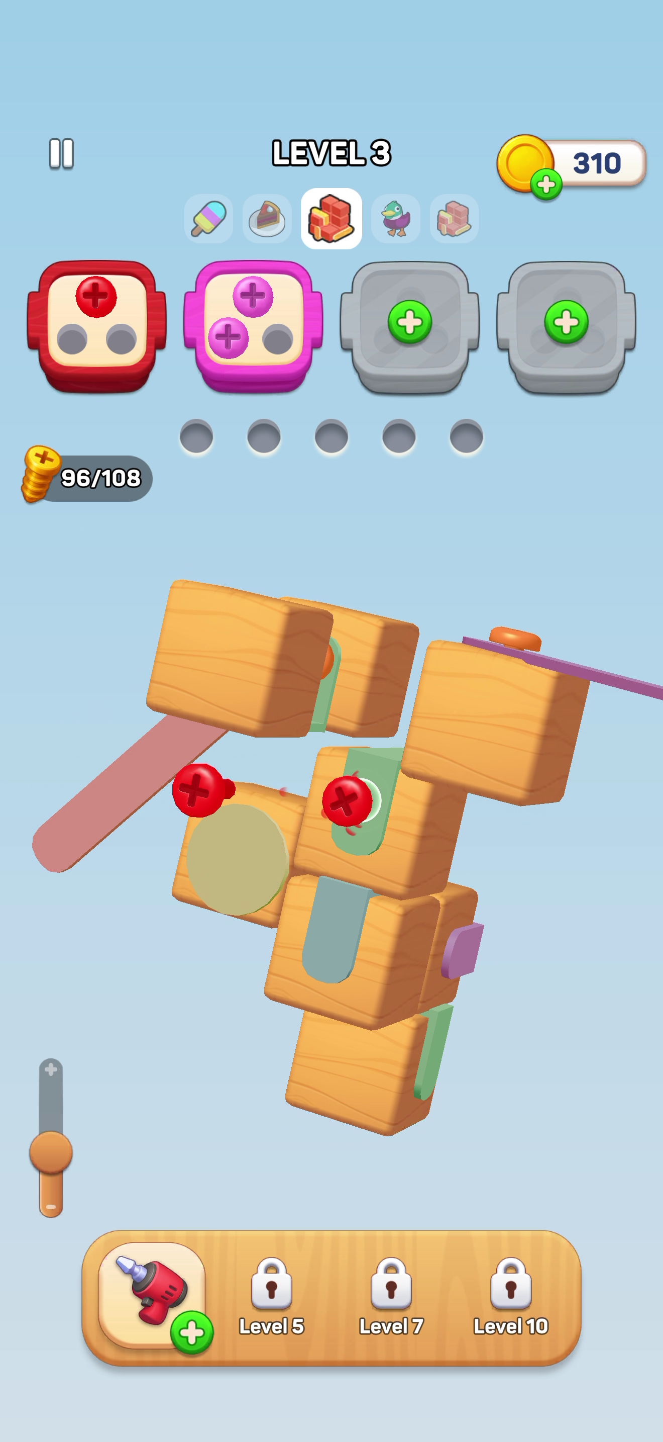 Screwdom — Gameplay