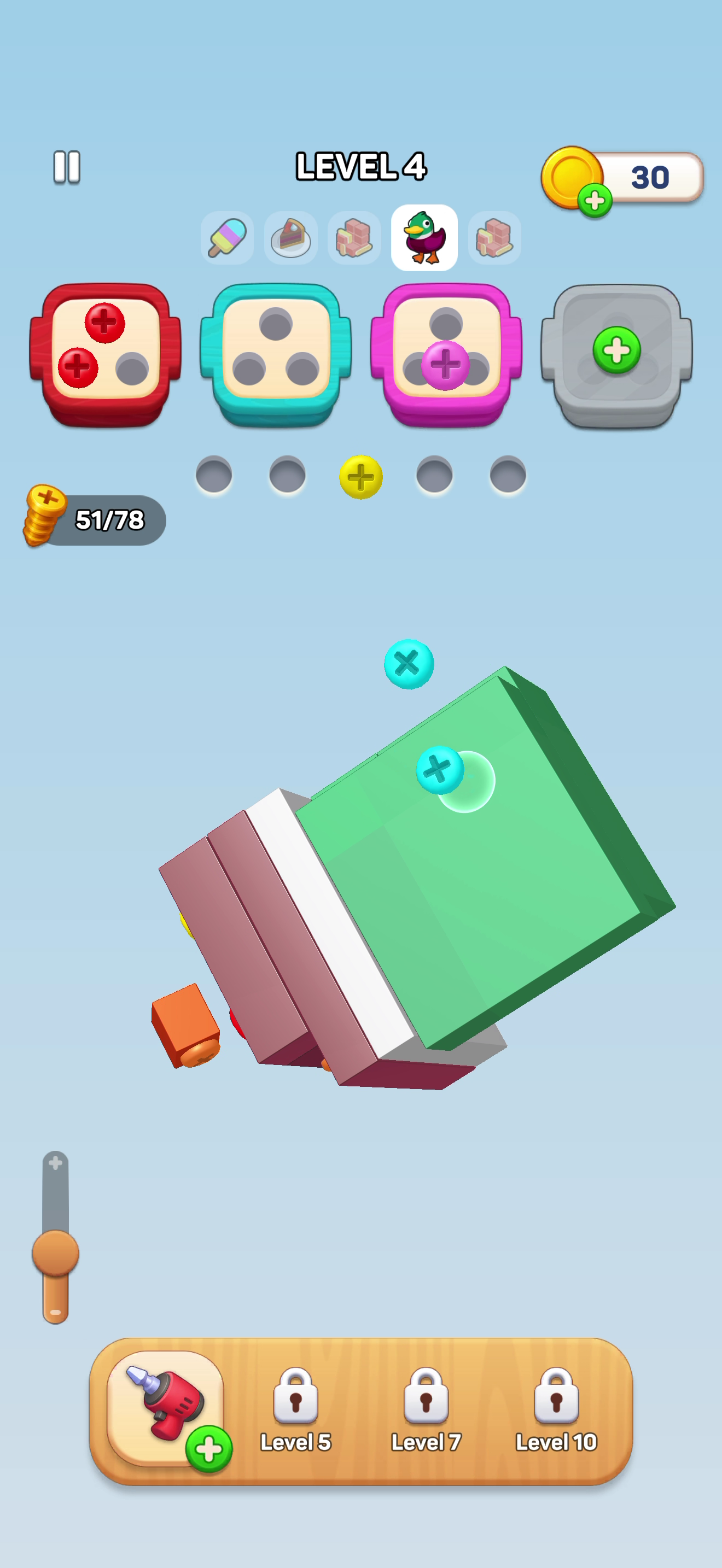 Screwdom — Gameplay