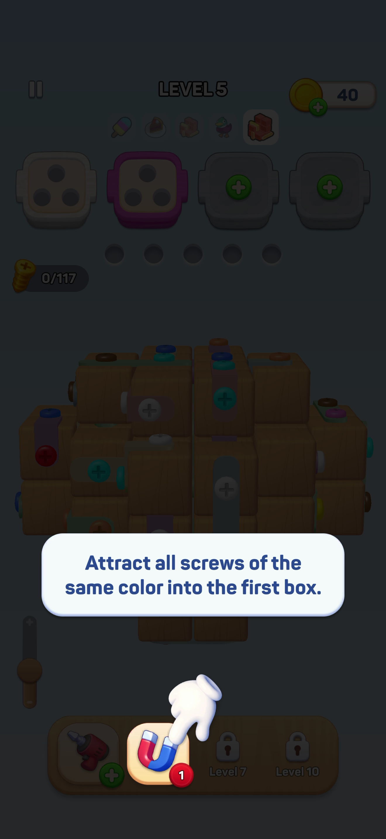 Screwdom — Tutorial