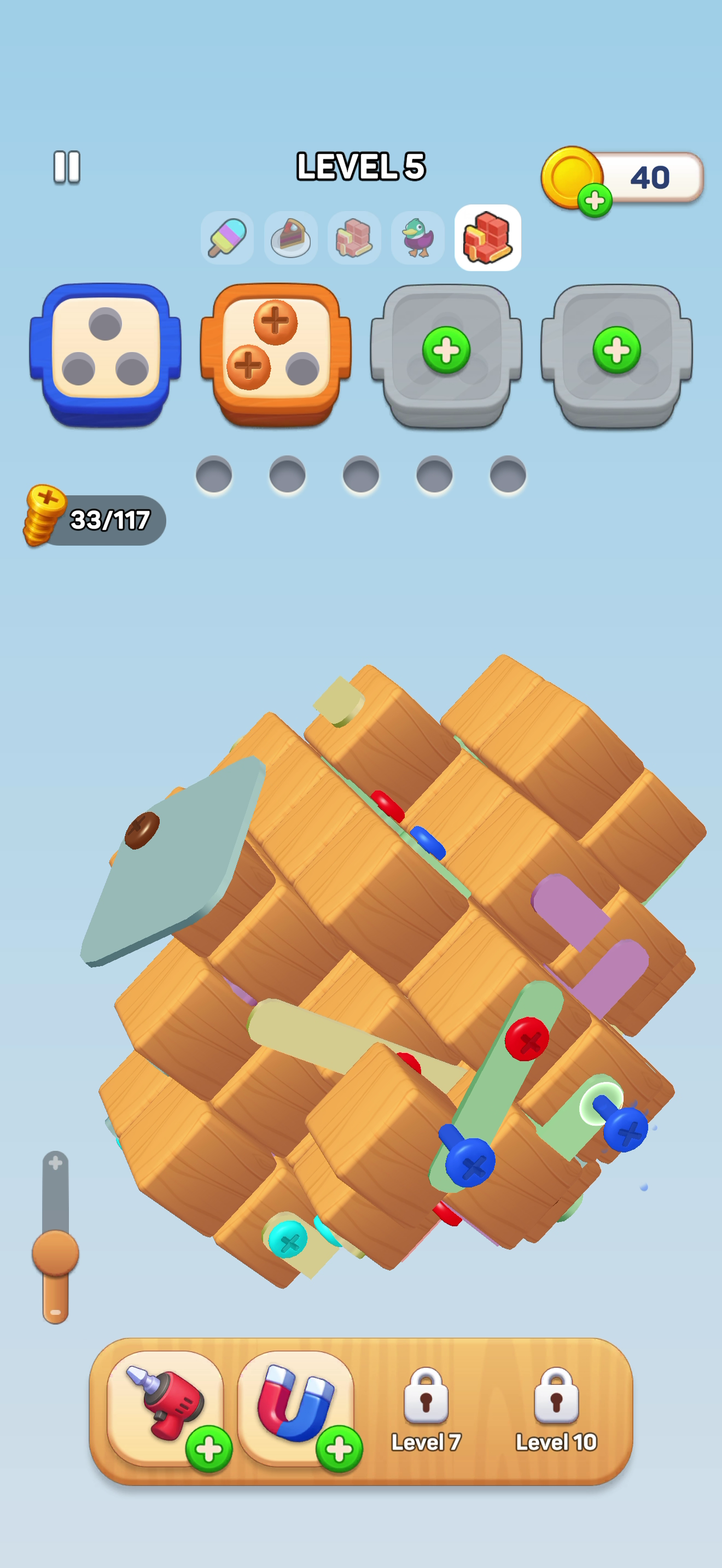 Screwdom — Gameplay