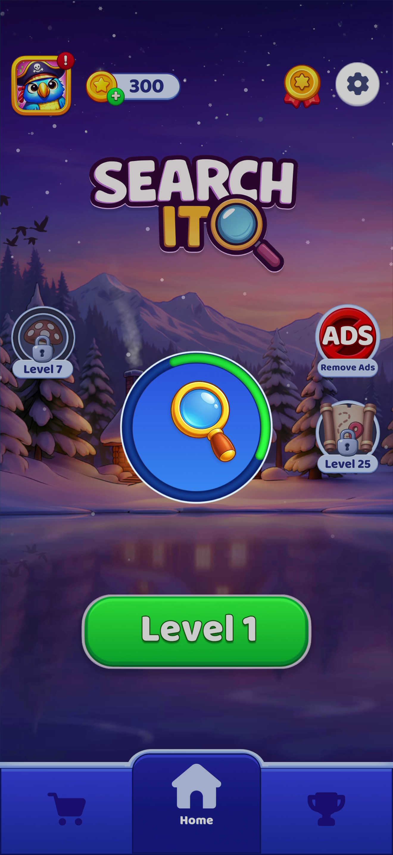 Search It — Home screen